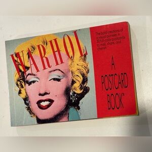 Andy Warhol  A Postcard Book Complete Full Color